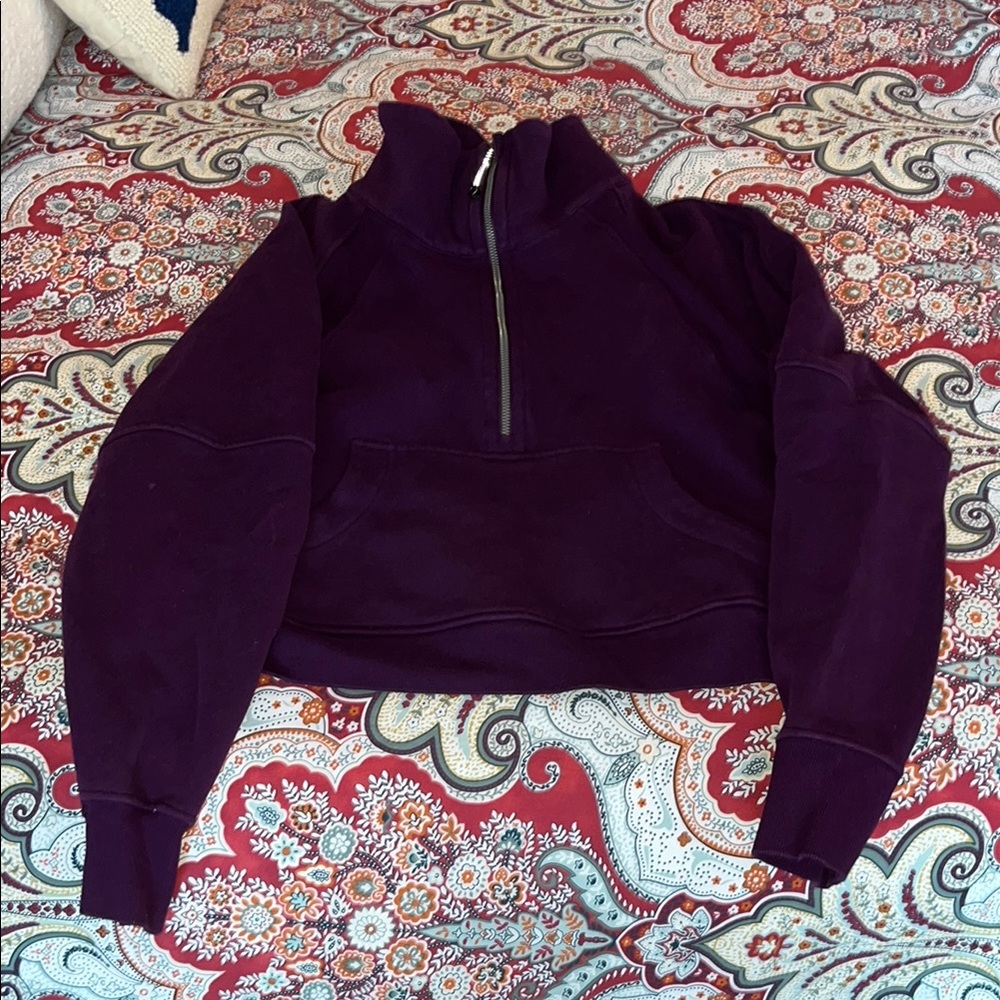 Lululemon Scuba Oversized Funnel-Neck Half Zip